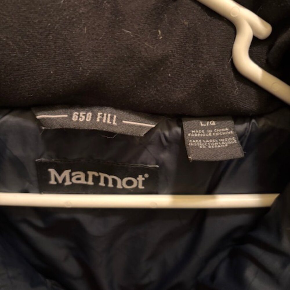 Women's Down Puffer Jacket, Black, Large, Marmot - Picture 5 of 5